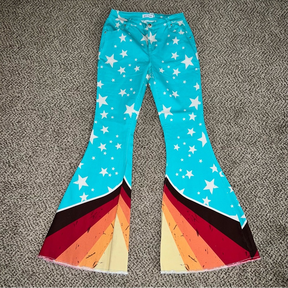 Women’s Ranch Dress’n bright Bell Bottoms